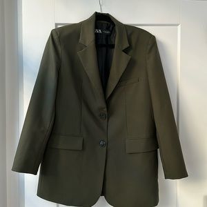 Zara Green Blazer